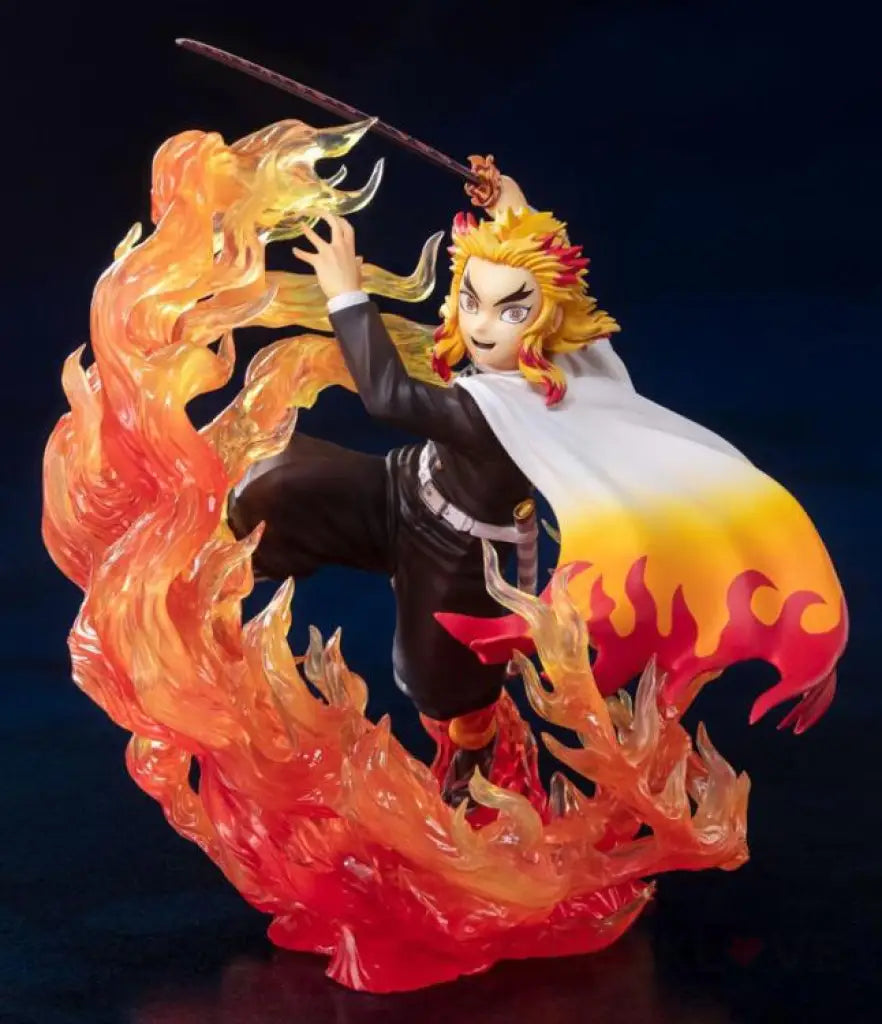 Demon Slayer: Kimetsu no Yaiba FiguartsZERO Kyojuro Rengoku Flame Breathing - GeekLoveph