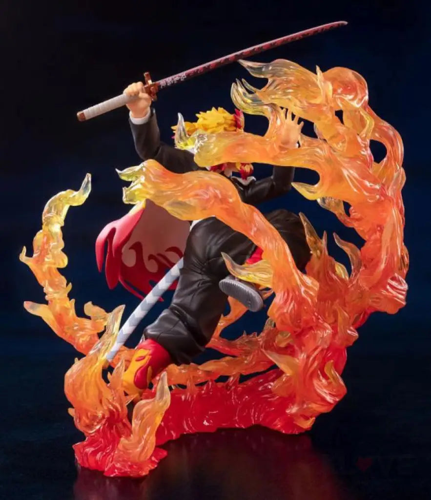 Demon Slayer: Kimetsu no Yaiba FiguartsZERO Kyojuro Rengoku Flame Breathing - GeekLoveph