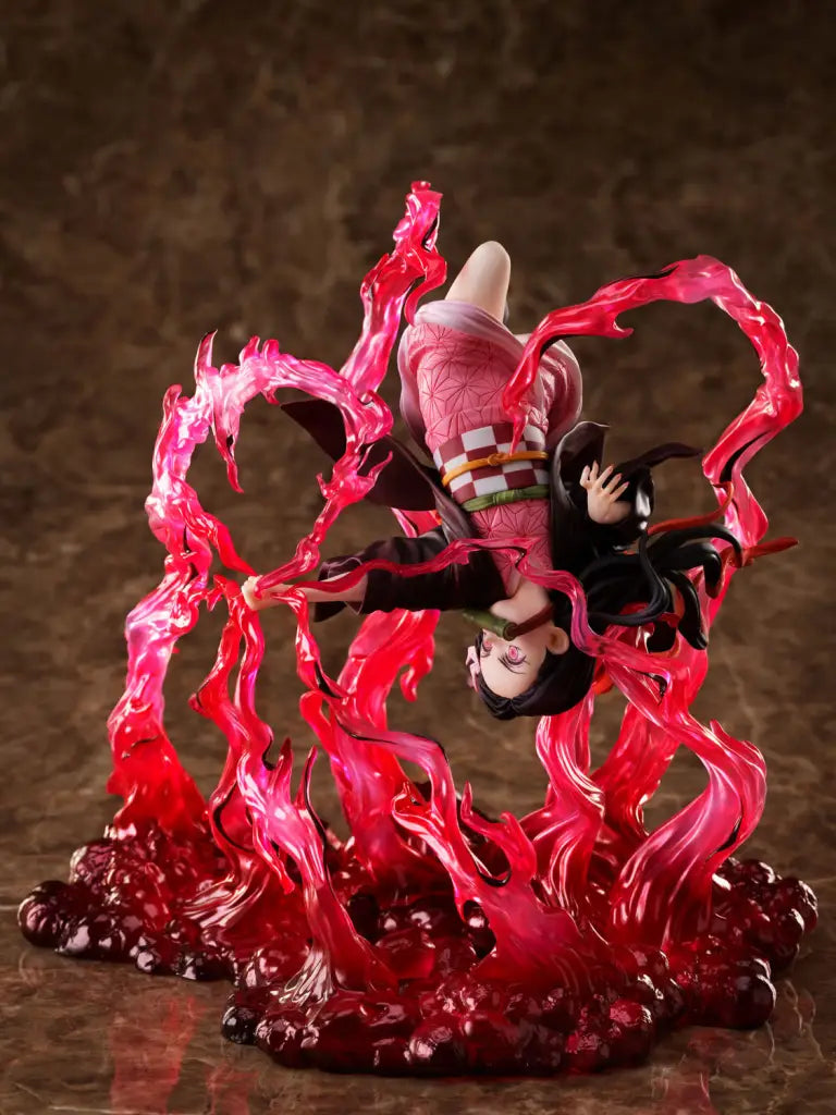 Demon Slayer Kimetsu no Yaiba Nezuko Kamado Exploding blood 1/8 Scale Figure - GeekLoveph