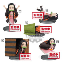 Demon Slayer: Kimetsu no Yaiba World Collectable Figure Nezuko Kamado Boxed Set of 6 Figures - GeekLoveph
