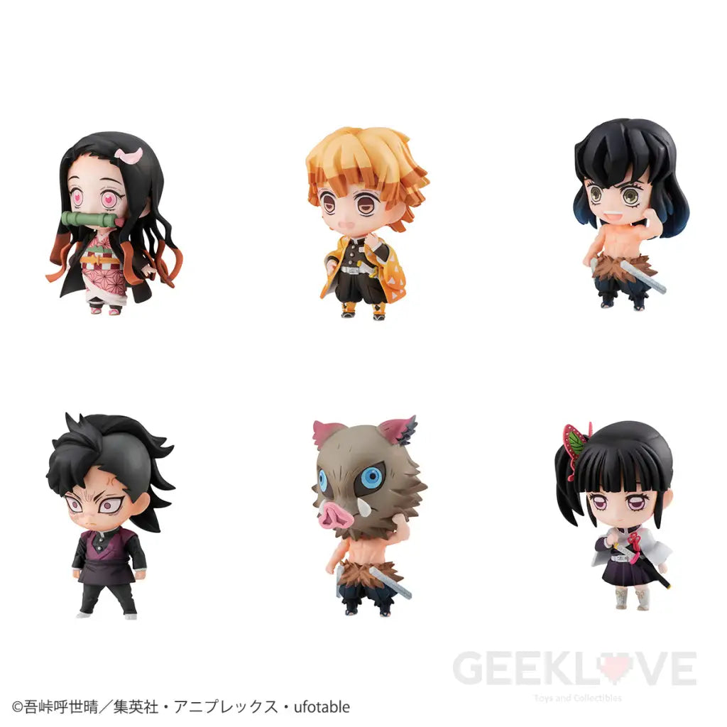 Demon Slayer Tanjiro & Friends Mascot Set with gift - GeekLoveph