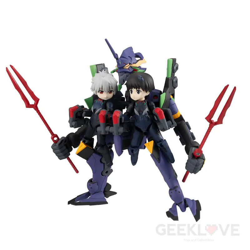 Desk Top Army Evangelion: New Theatrical Edition (Box of 3)