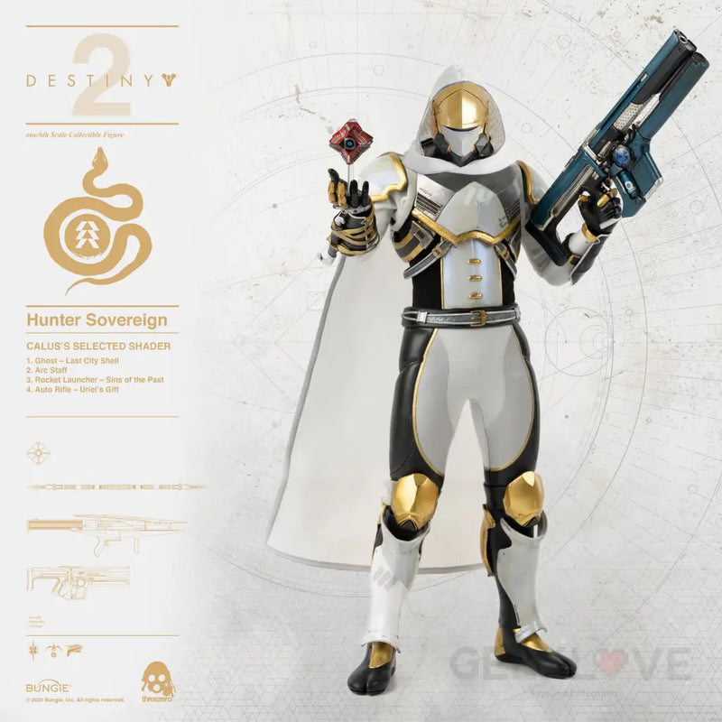 Destiny 2 Hunter Sovereign (Calus's Selected Shader) 1/6 Scale Collectible Figure