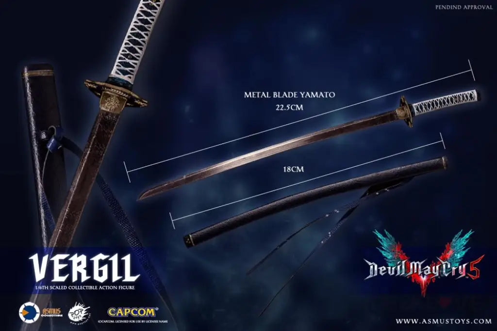 Devil May Cry V Vergil 1/6 Scale Figure - GeekLoveph