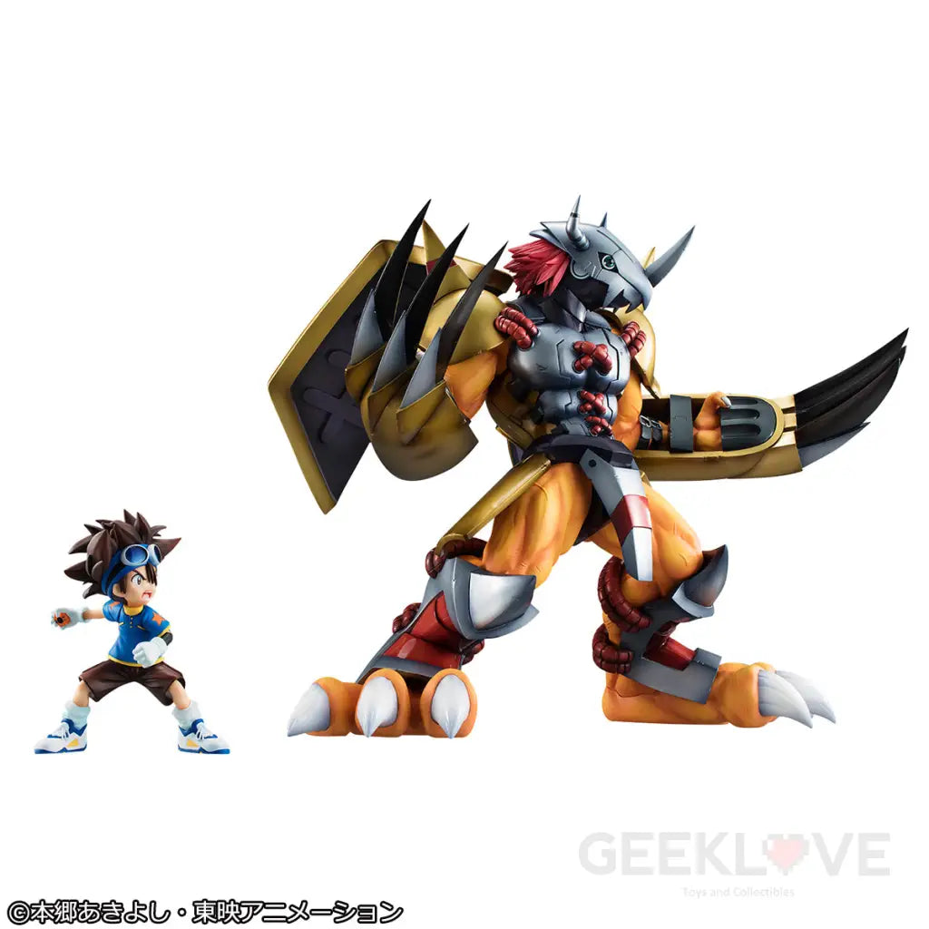 Digimon Adventure Precious G.e.m. Wargreymon & Taichi (Reissue) Preorder