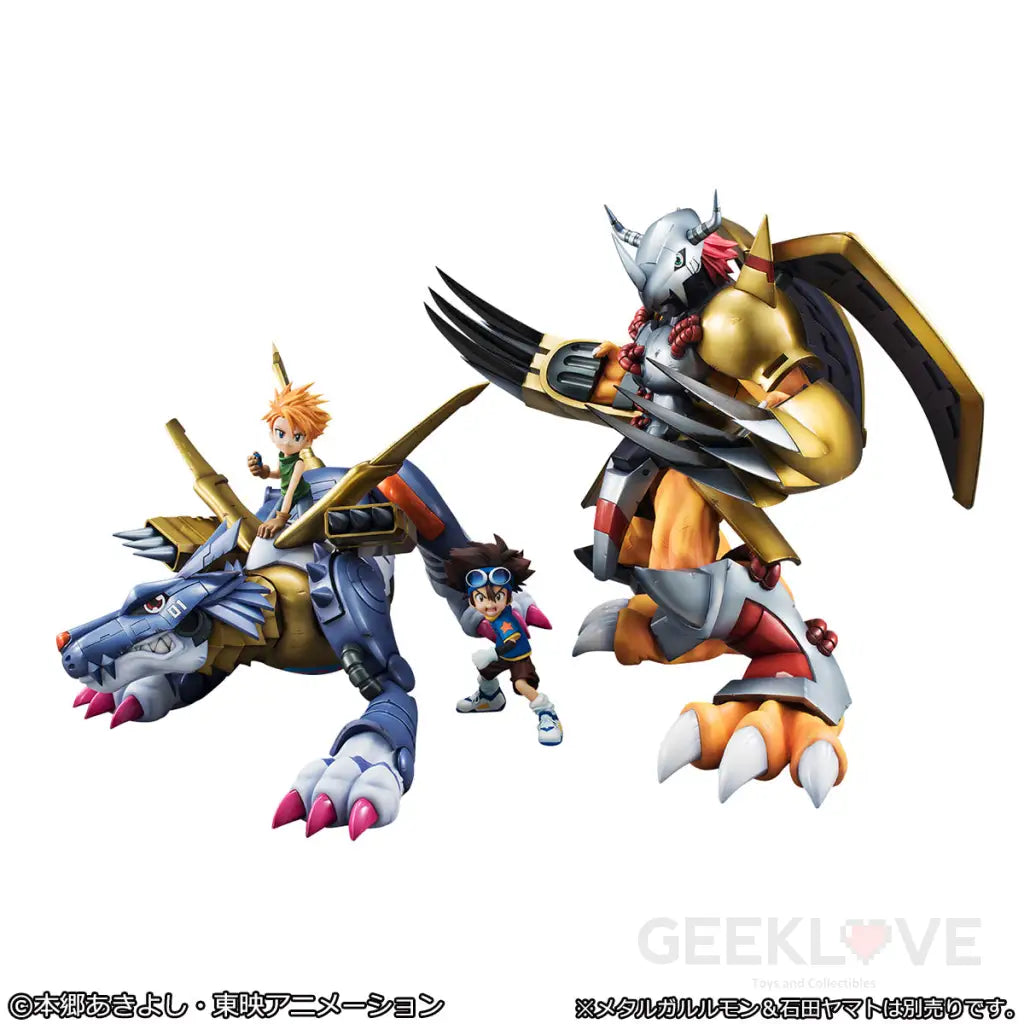 Digimon Adventure Precious G.e.m. Wargreymon & Taichi (Reissue) Preorder