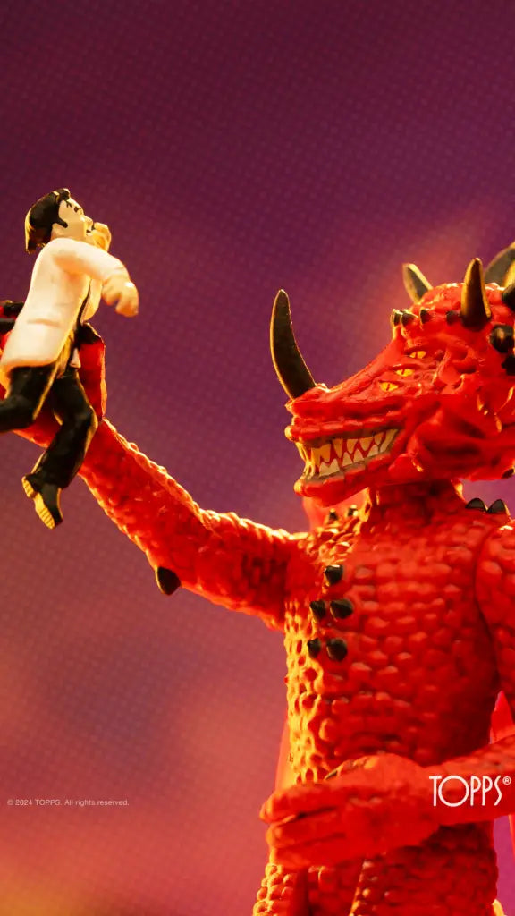Dinosaurs Attack Reaction Figures Wave 01 - Supreme Evil (Red)