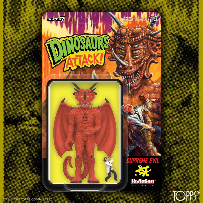 Dinosaurs Attack ReAction Figures Wave 01 - Supreme Evil (Red)