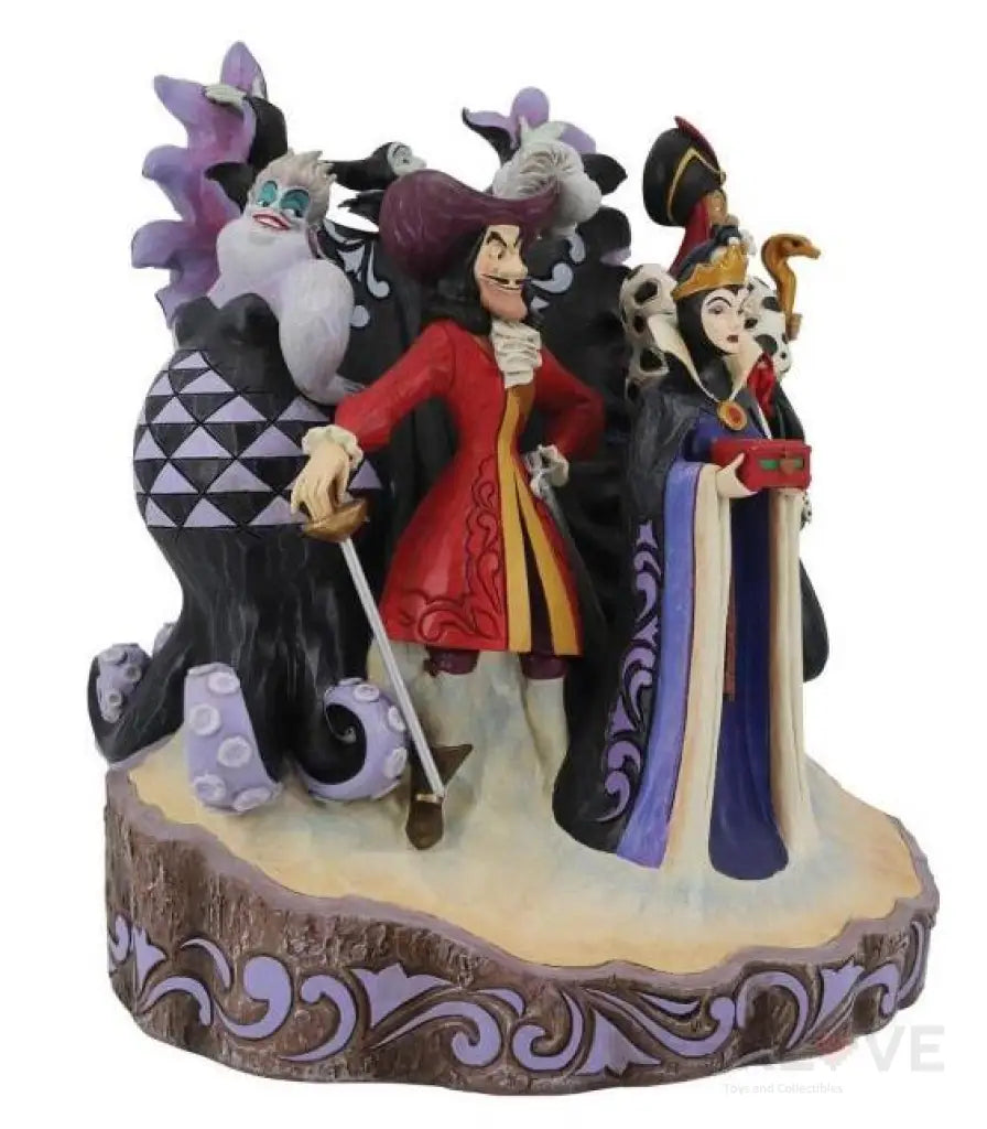 Disney Traditions: Villains Carved By Heart Statue