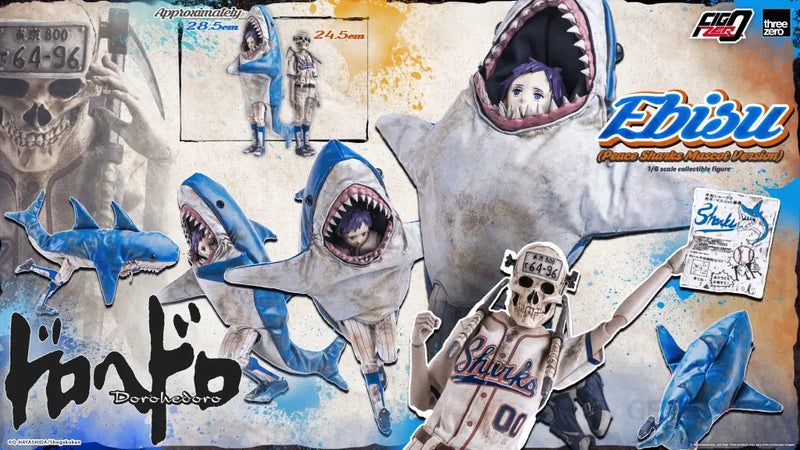 Dorohedoro FigZero Ebisu (Peace Sharks Mascot Version)