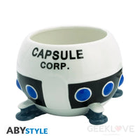 Dragon Ball - Mug 3D Capsule Corp Spaceship Back Order