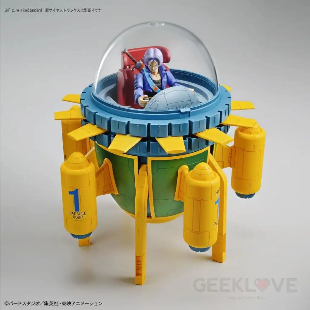 Dragon Ball Z Figure-rise Mechanics Trunks' Time Machine Model Kit - GeekLoveph