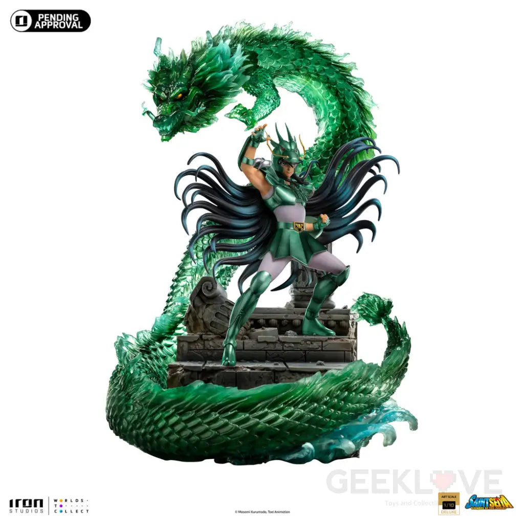 Dragon Shiryu Saint Seiya Deluxe 1/10 Art Scale Statue Figure