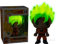 Dragonball Z Super Saiyan Goku Funko Pop! (Glow in the dark) - GeekLoveph
