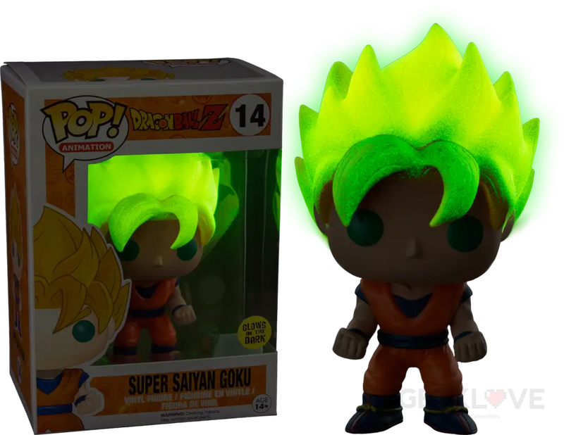 Dragonball Z Super Saiyan Goku Funko Pop! (Glow in the dark)