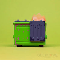Dumpster Fire Barfing Vinyl Figure Designer/Art Toy