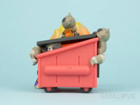 Dumpster Fire Trash Panda Vinyl Figure Designer/Art Toy