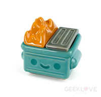 Dumpster Fire Trash Stash Ceramic Figure Pre Order Price Designer/Art Toy