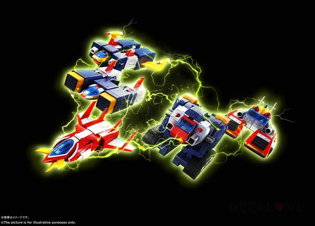 DX Soul of Chogokin Volt in Box Voltes V - GeekLoveph