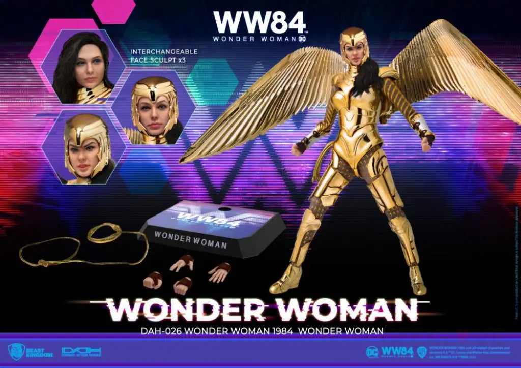 Dynamic 8Ction Heroes Dah-026 Wonder Woman (Golden Armor) Preorder