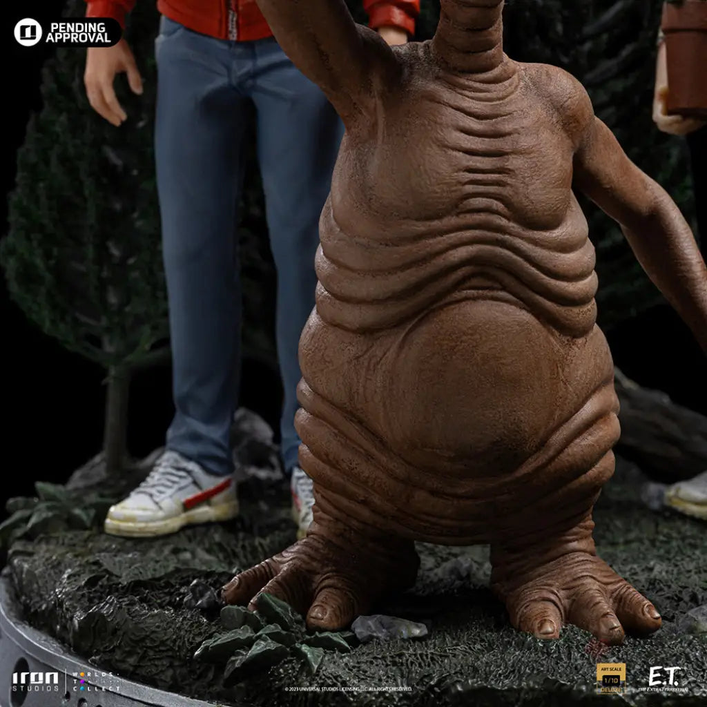 E.t. Elliot And Gertie Deluxe Art Scale 1/10 Figure