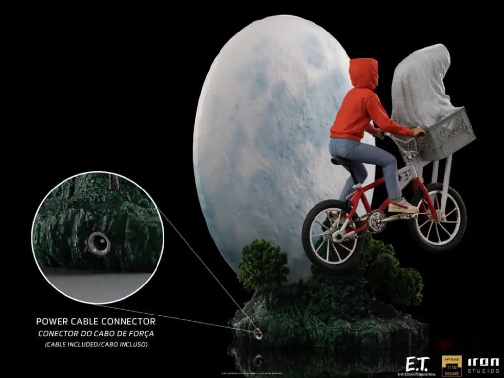 E.T. & Elliot Deluxe 1/10 Art Scale Statue - GeekLoveph