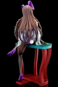 Elfine Phillet Wearing Flower’s Purple Bunny Costume With Nip Slip 18 +