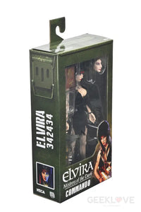 Elvira 8in Commando Elvira Action figure