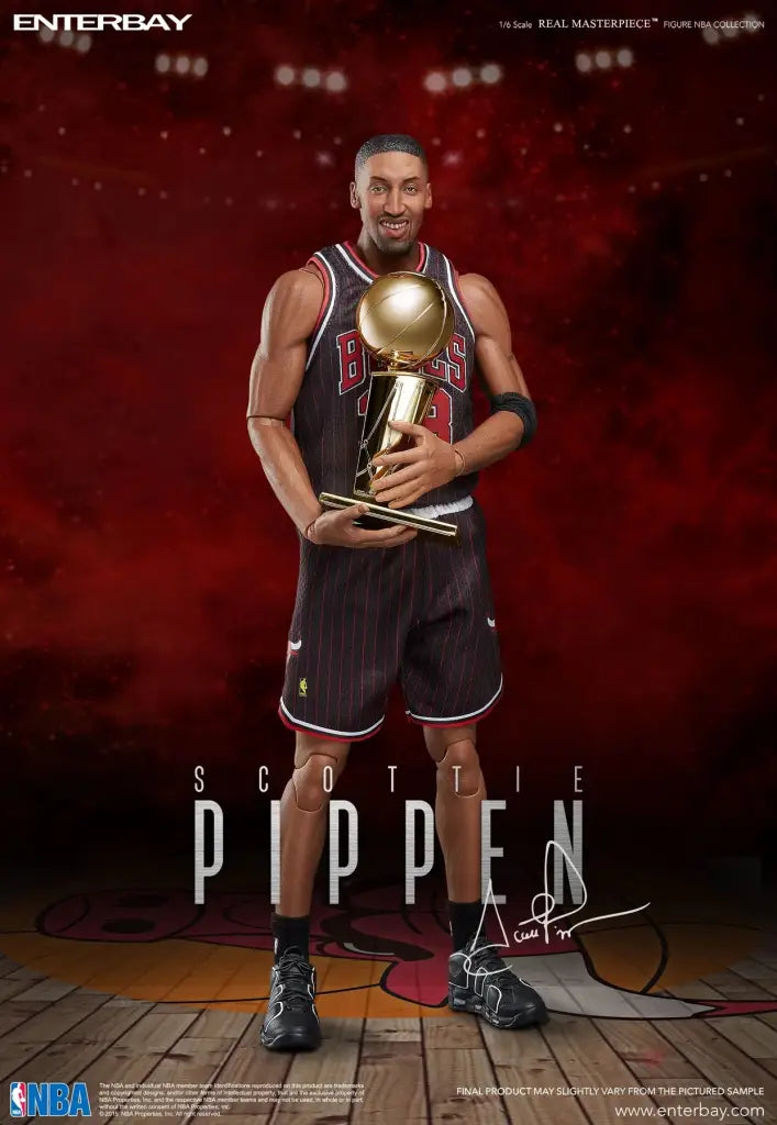 Enterbay: 1/6 NBA COLLECTION – SCOTTIE PIPPEN ACTION FIGURE - GeekLoveph