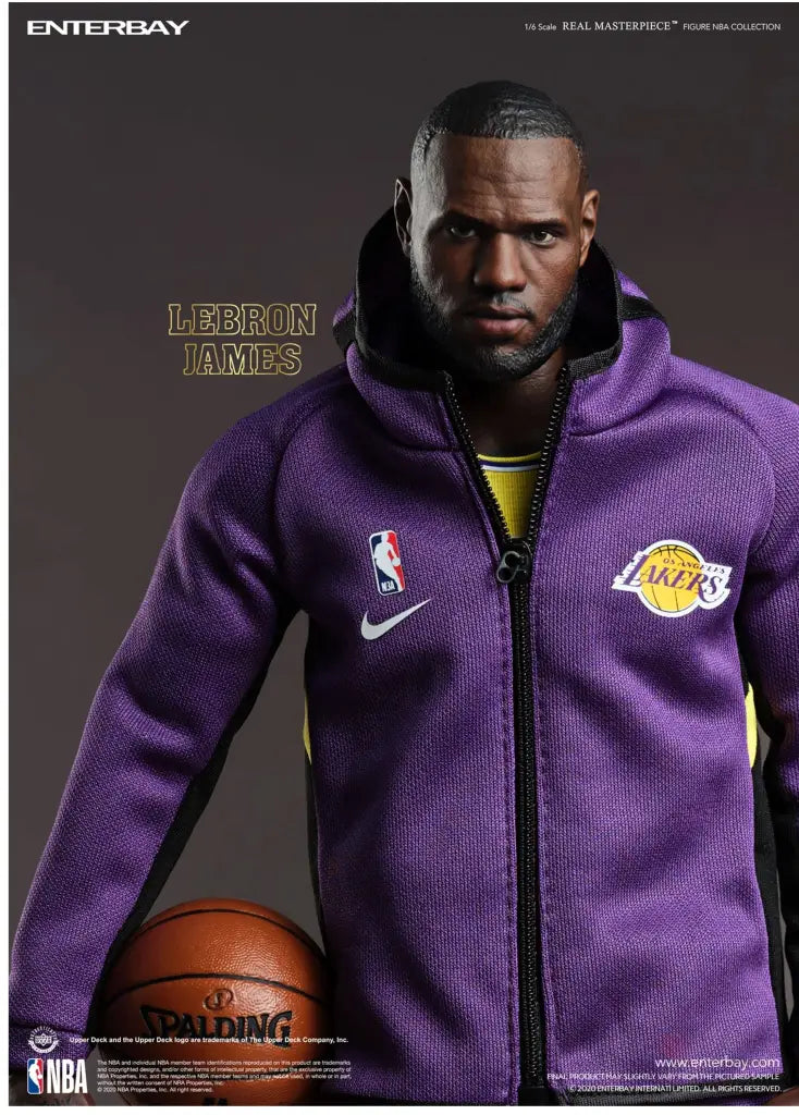 Enterbay Masterpiece Nba Collection Lebron James 1/6 Scale Figure Preorder