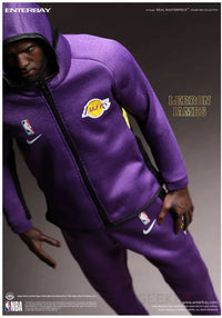 Enterbay Masterpiece Nba Collection Lebron James 1/6 Scale Figure Preorder