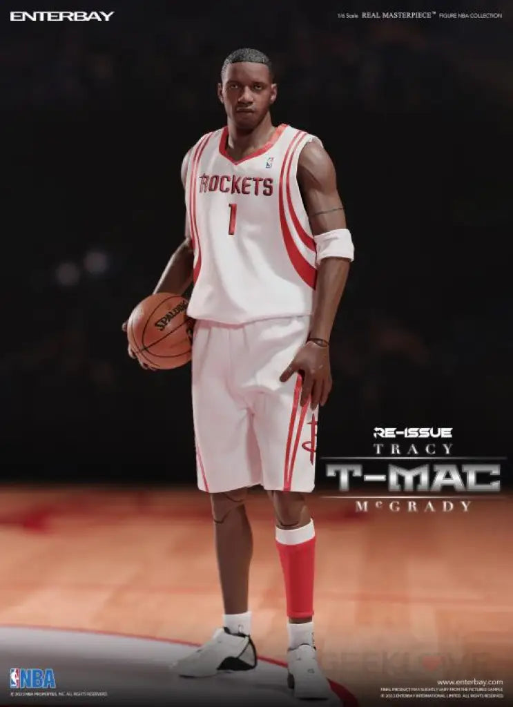 Enterbay Real Masterpiece Nba Collection Tracy Mcgrady ( Limited Retro Edition) Action Figure