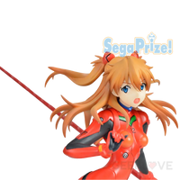 Evangelion Asuka Langley Lance of Longinus Limited Premium Figure - GeekLoveph