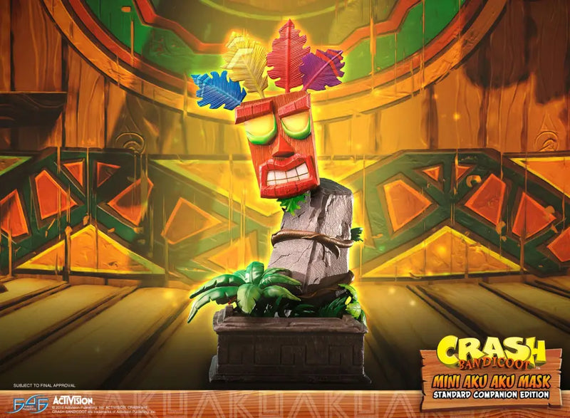 F4F Crash Bandicoot: Mini Aku Aku Mask