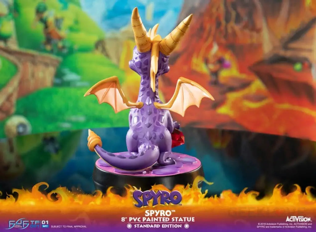 F4F Spyro The Dragon 8" Statue - GeekLoveph