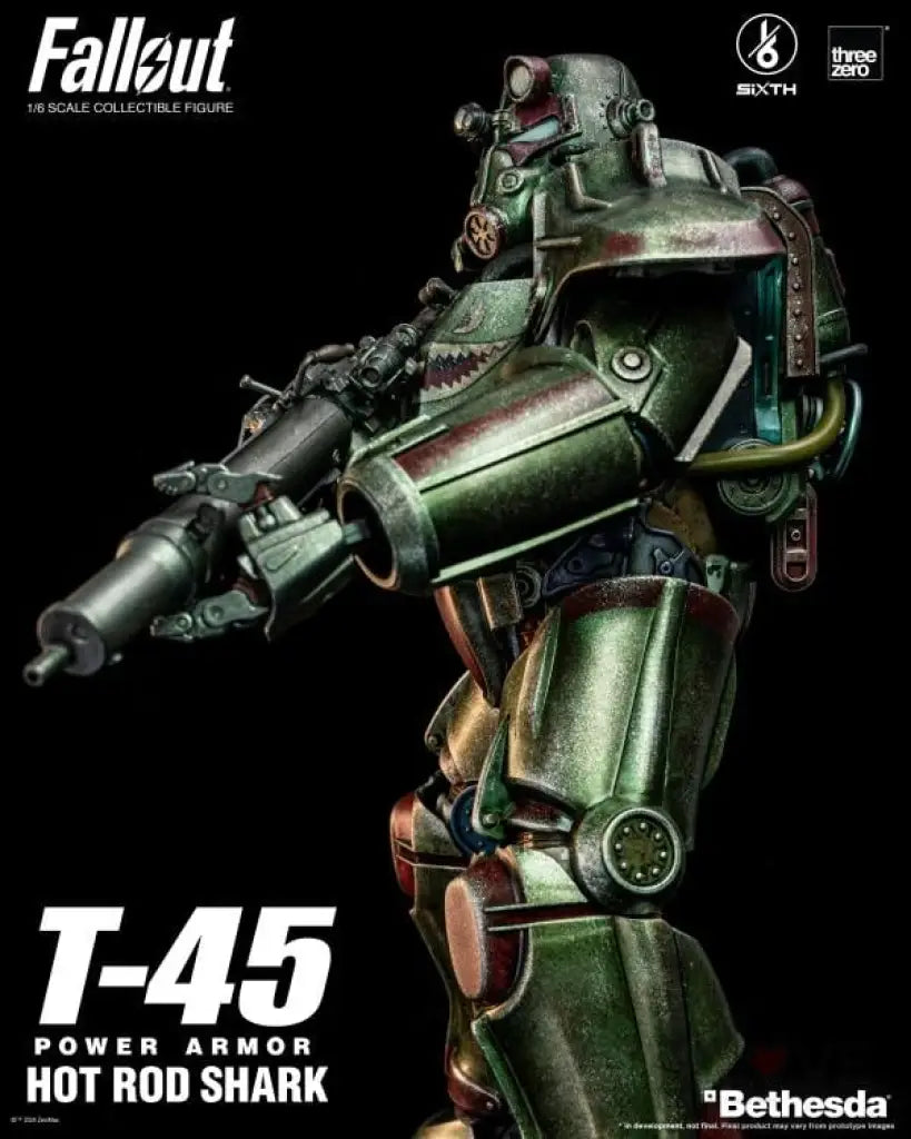 Fallout T-45 Hot Rod Shark Power Armor 1/6 Scale – GeekLoveph