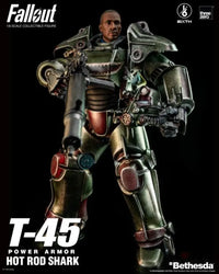 Fallout T - 45 Hot Rod Shark Power Armor 1/6 Scale Action Figure