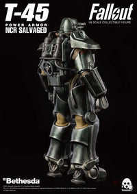 Fallout T-45 NCR Salvaged Power Armor 1/6 Scale Figure - GeekLoveph