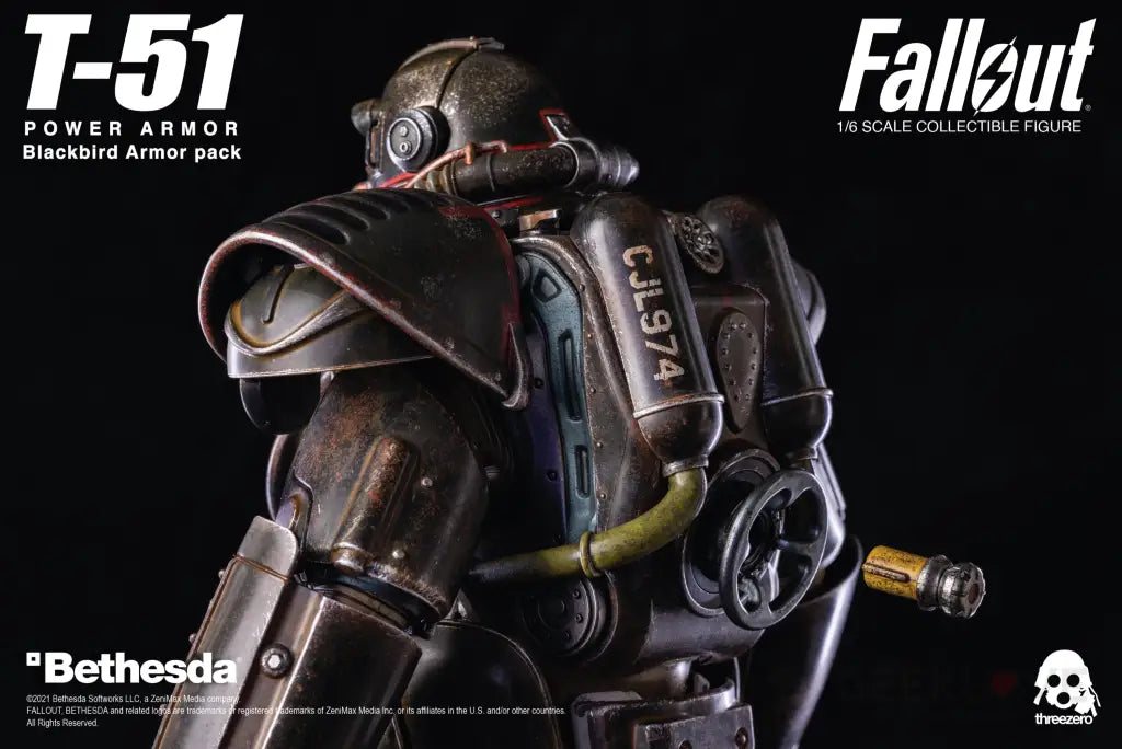 Fallout T-51 Blackbird 1/6 Scale Power Armor Pack - GeekLoveph