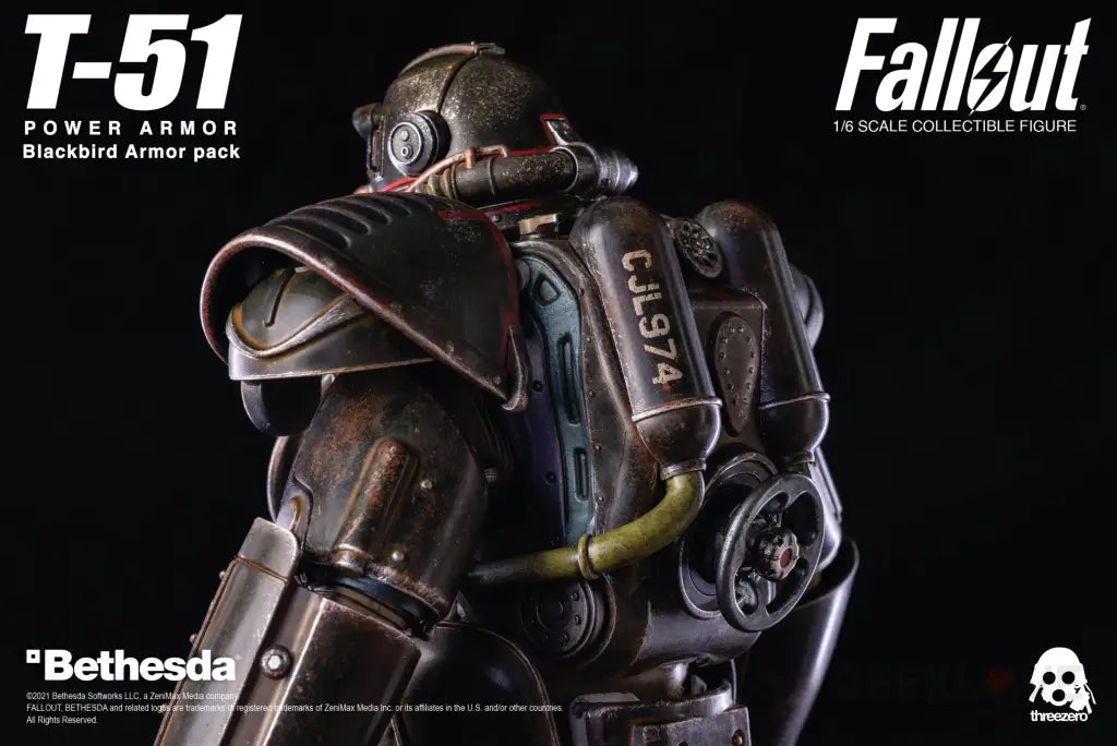 Fallout T-51 Blackbird 1/6 Scale Power Armor Pack - GeekLoveph