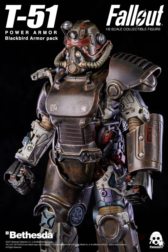 Fallout T-51 Blackbird 1/6 Scale Power Armor Pack - GeekLoveph
