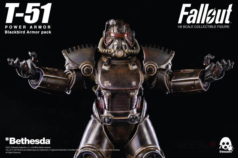 Fallout T-51 Blackbird 1/6 Scale Power Armor Pack