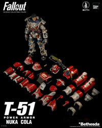 Fallout T - 51 Nuka Cola Power Armor 1/6 Scale Action Figure