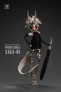Fierce Girls Series Bone Girl / Triceratops Pre Order Price Scale Figure