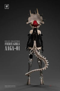 Fierce Girls Series Bone Girl / Triceratops Scale Figure