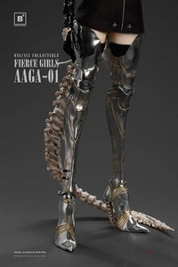 Fierce Girls Series Bone Girl / Triceratops Scale Figure