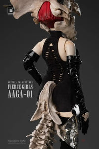 Fierce Girls Series Bone Girl / Triceratops Scale Figure
