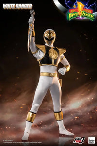 Figzero Mighty Morphin Power Rangers White Ranger 1/6 Action Figure