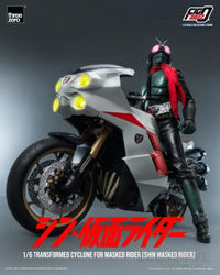 Figzero Shin Masked Rider Transformed Cyclone 1/6 Scale Action Figure