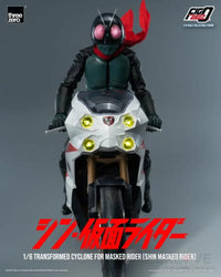 Figzero Shin Masked Rider Transformed Cyclone 1/6 Scale Action Figure